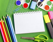 note and pencils