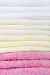 colorfull towels closeup colorfull towels closeup
