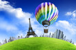 European holidays - travelling background. concept