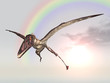 Fliegender Dinosaurier Dimorphodon