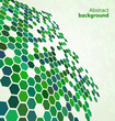 Vector: Green abstract digital background Green abstract digital background