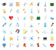 Icons for science and medicine Icons for science and medicine