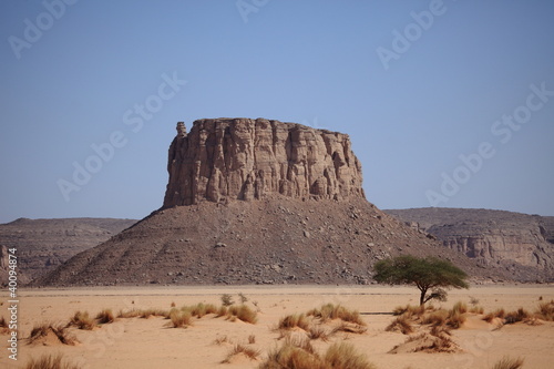 Photo: Die Sahara in Algerien Die Sahara in Algerien