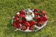 fraises et sucre