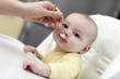 Photo: Baby spoon feeding Baby spoon feeding