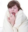 Sick boy child