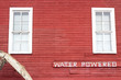 Water Wheel and Red Siding