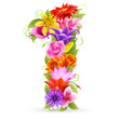 Zahl Blume - 1