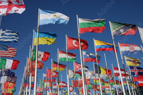 Foto: Flaggen der Welt Flaggen der Welt