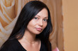 Portrait of the girl without a make-up