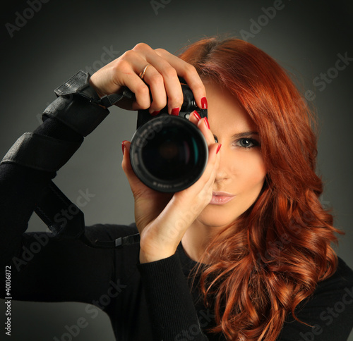 Photo: photograph and model photograph and model