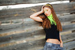 Beautiful teenage girl