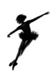 Female Ballerina in Studio