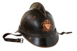 Antique firefighter's helmet