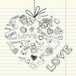 Valentine heart . Vector