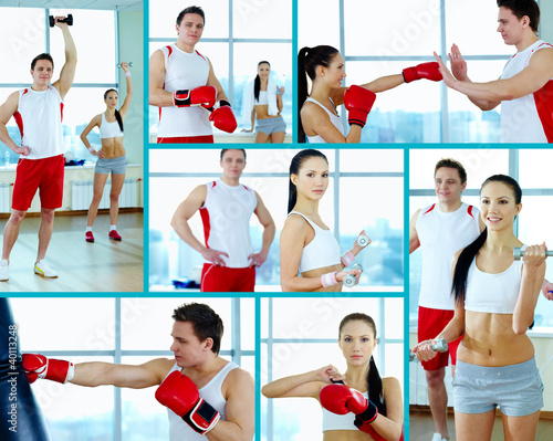 Photo: Exercising Exercising