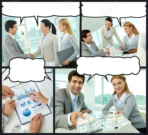 Photo: Business interaction Business interaction
