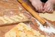 Baking cookies. Preparing for Christmas