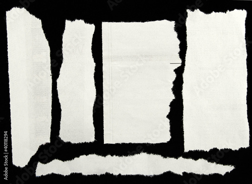 Foto: Torn paper Torn paper