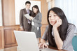 Asian businesswoman in the office