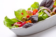 .Fitness-Salat mit dressing