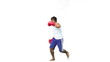 Video: Man kick-boxing in slow motion Man kick-boxing in slow motion