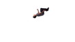 Video: Man performing a slow motion back-flip Man performing a slow motion back-flip
