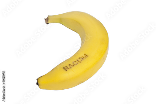 Photo: Racism banana Racism banana