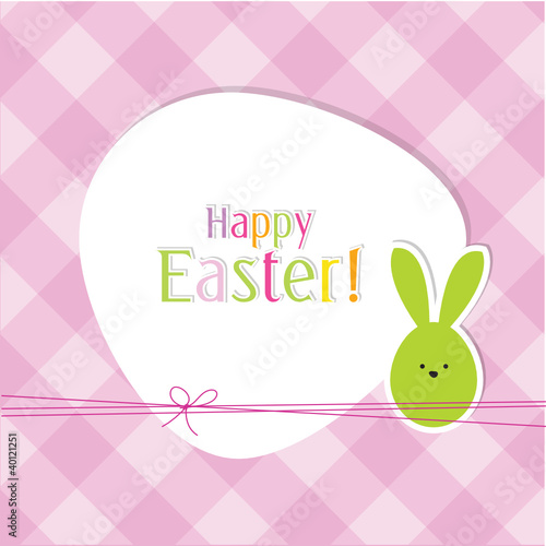 Vektor: Easter card with copy space Easter card with copy space