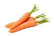 Carrots on White