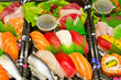 Many sushis