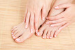 care for beautiful woman legs
