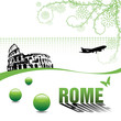 Rome postcard