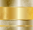 Abstract floral background . Golden color. Abstract floral background . Golden color.