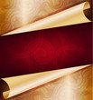 Decorative golden background Decorative golden background