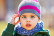 Baby boy portrait outdoor in spring Baby boy portrait outdoor in spring