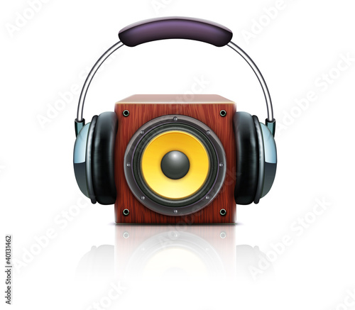 Illustration: Loud speaker Loud speaker