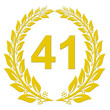 Lorbeerkranz Gold - 41