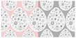 Graphic easter eggs pattern Graphic easter eggs pattern