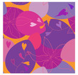 Graphic easter eggs pattern Graphic easter eggs pattern