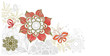 Card with love valentine butterflies and flowers. Card with love valentine butterflies and flowers.