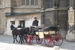 Fiaker vor dem Stephansdom in Wien