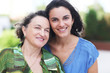 mother with daughter