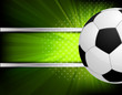 Background with soccer ball Background with soccer ball