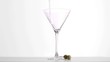 Drink flowing in super slow motion Drink flowing in super slow motion