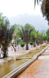 water running canals on Avenida Jimenez Candelaria Bogota Colomb