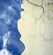 Cracking Paint And Sky Texture