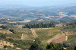 Hills around San Gimignano. Tuscany