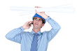 Architect receiving bad news over the phone