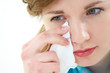 crying woman